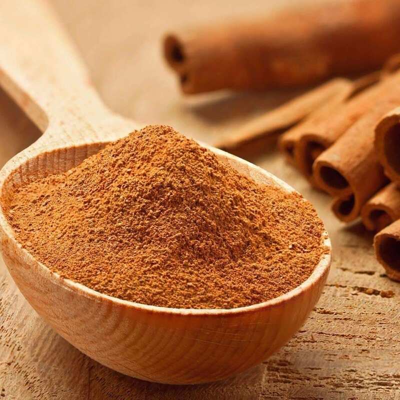Canela en polvo de primera calidad, canela de Ceilán 100% pura, especia natural para hornear, cocinar y bebidas, sin OGM, aromática, de calidad alimentaria