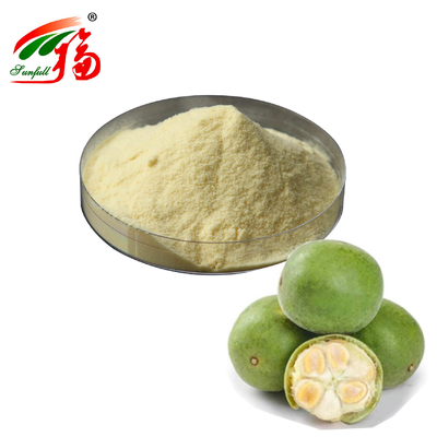 Suministro directo de fábrica Edulcorante natural Extracto de fruta de monje Mogroside V 20%-65%